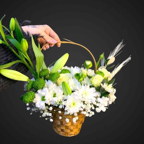 Композиция «Улыбнись» — цветочный подарок