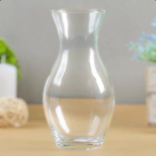 ваза весна прозрачная 18х9 см