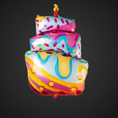 фольгированный шар торт 87 см
