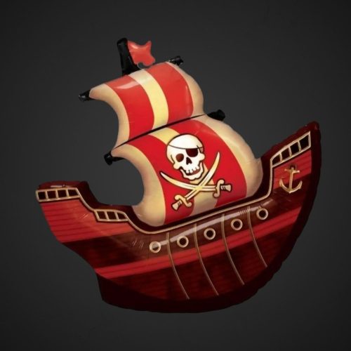 Фольгированный шар Пиратский корабль 102 см