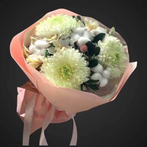 Букет «Сливочный десерт»